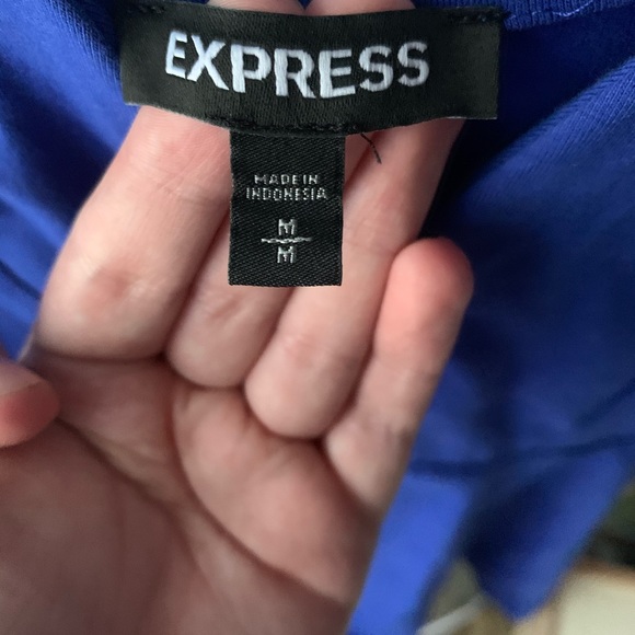 express royal blue romper - Picture 3 of 3